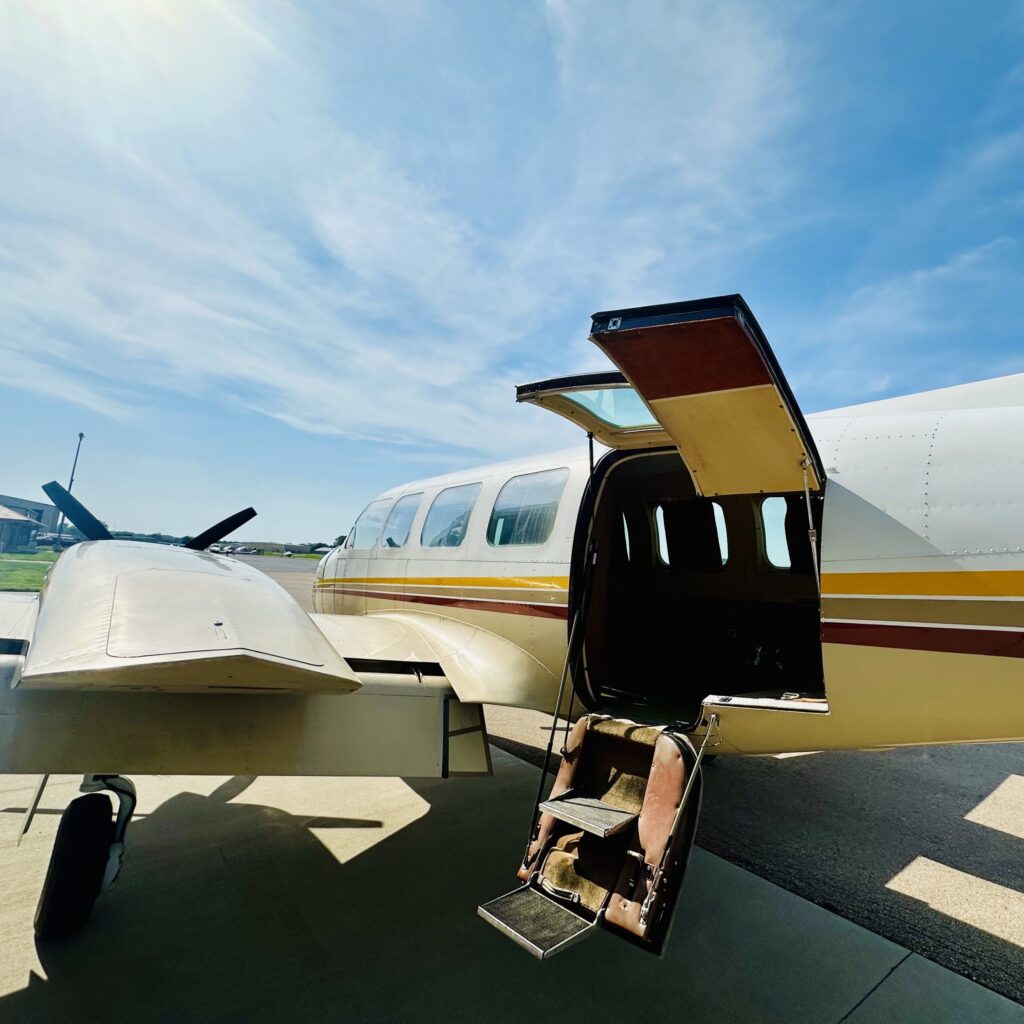 PA31 open door scaled 1